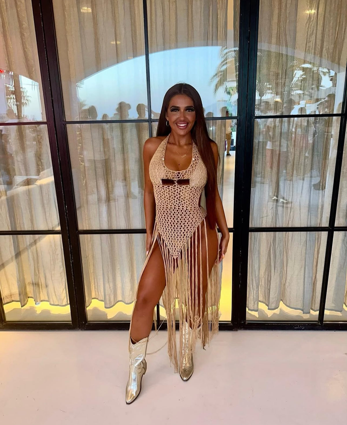 WIKI | PRE ORDER Crochet Tassel Beach Dress / Cover Up
