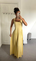 MAE | Thick Pleated Maxi Dress