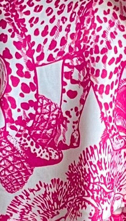 KENDELL | Safari Print Shorts & Top Set - Pink